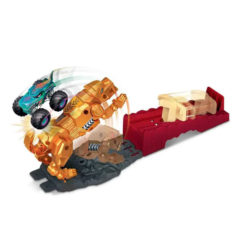 Hot Wheels Monster Trucks Aksiyona Başlangıç Oyun Seti Sabretooth