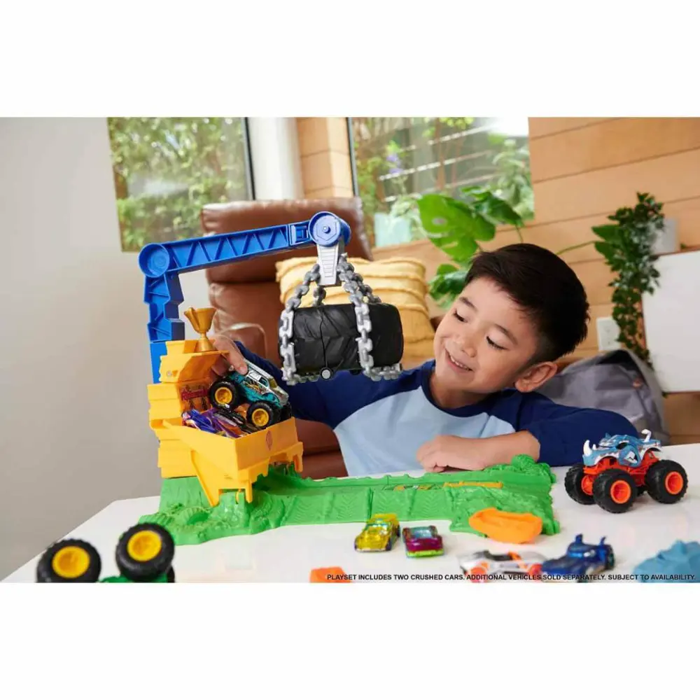 Hot Wheels Monster Trucks Arenada Rhinomite Mücadelesi Oyun Seti 