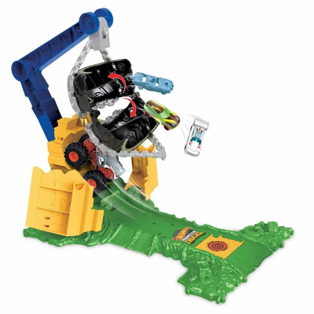 Hot Wheels Monster Trucks Arenada Rhinomite Mücadelesi Oyun Seti 