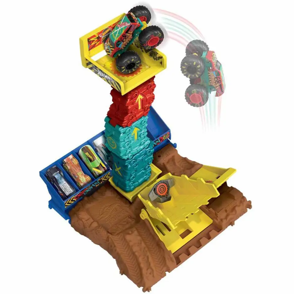 Hot Wheels Monster Trucks Arenada Yarı Final Setleri Tiger Shark 
