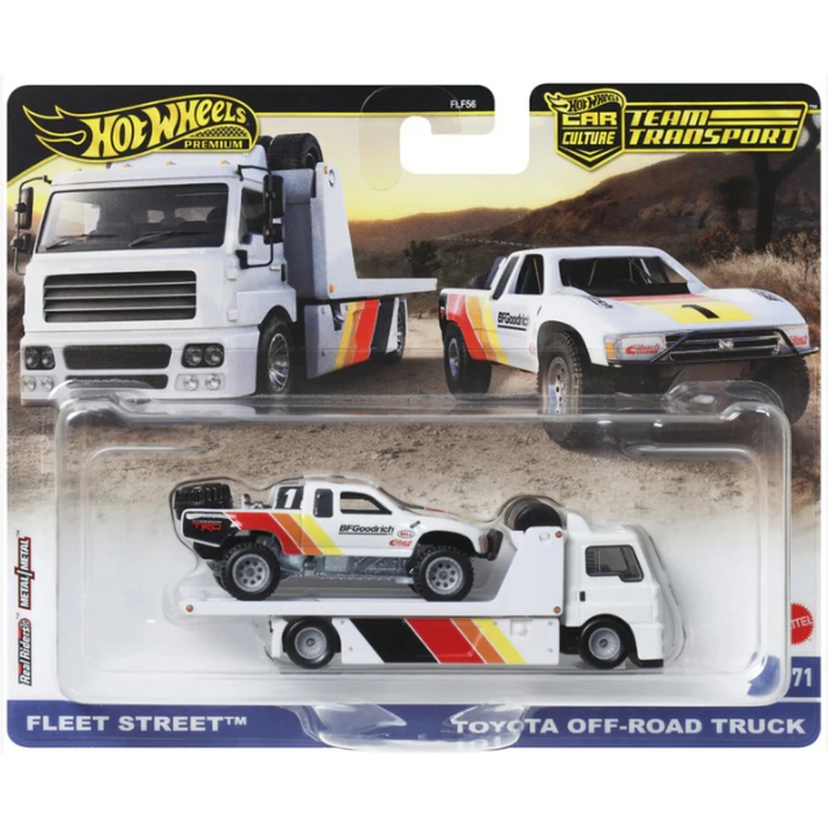 Hot Wheels Premium Team Transport Toyota Off-Road Truck HRV39 Hot Wheels Premium Team Transport Toyota Off-Road Truck HRV39
