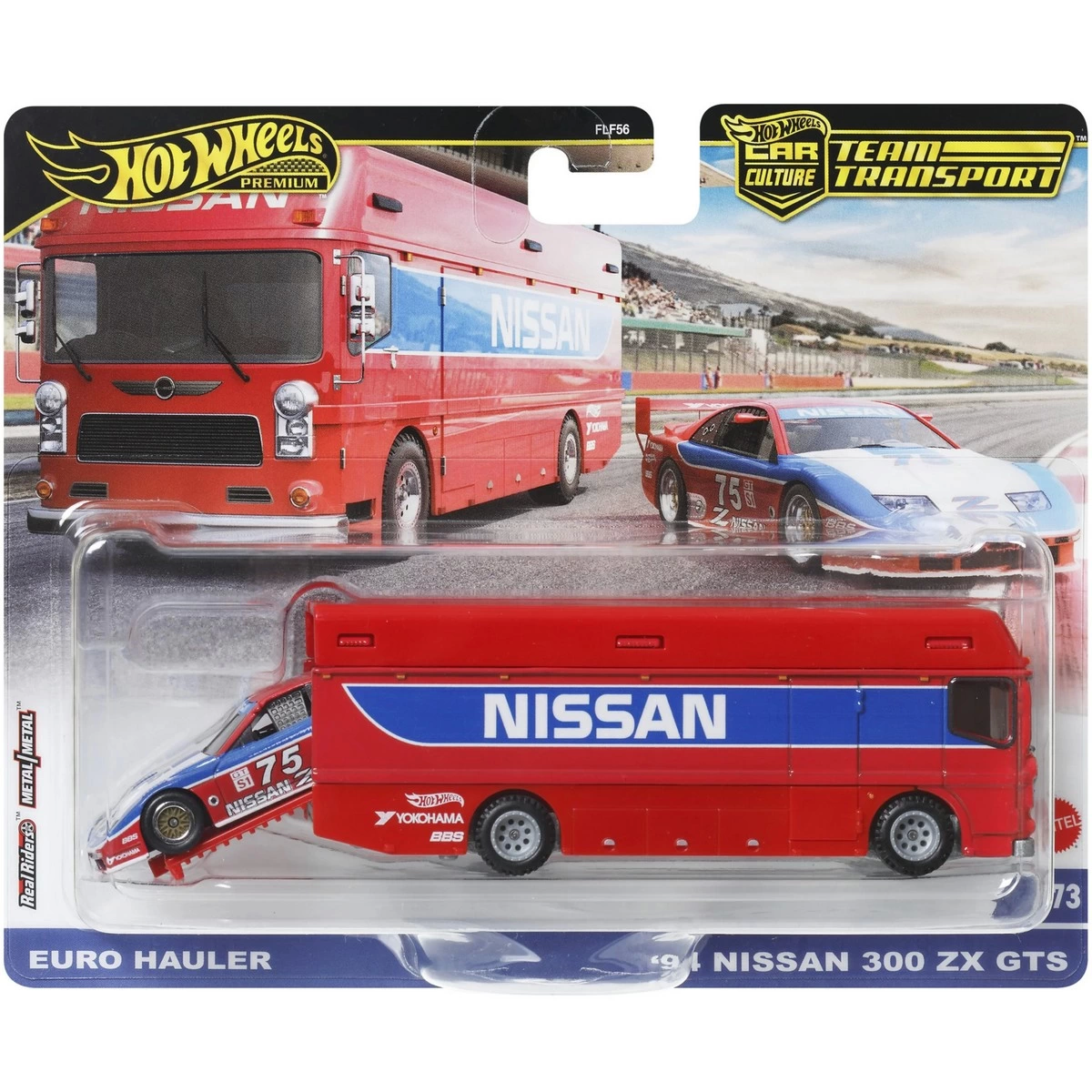 Hot Wheels Premium Team Transport Euro Hauler & 94 Nissan 300 ZX Hot Wheels Premium Team Transport Euro Hauler & 94 Nissan 300 ZX