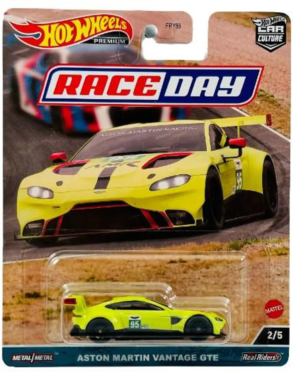 Hot Wheels Premium Car Culture Race Day Aston Martin Vantage GTE 