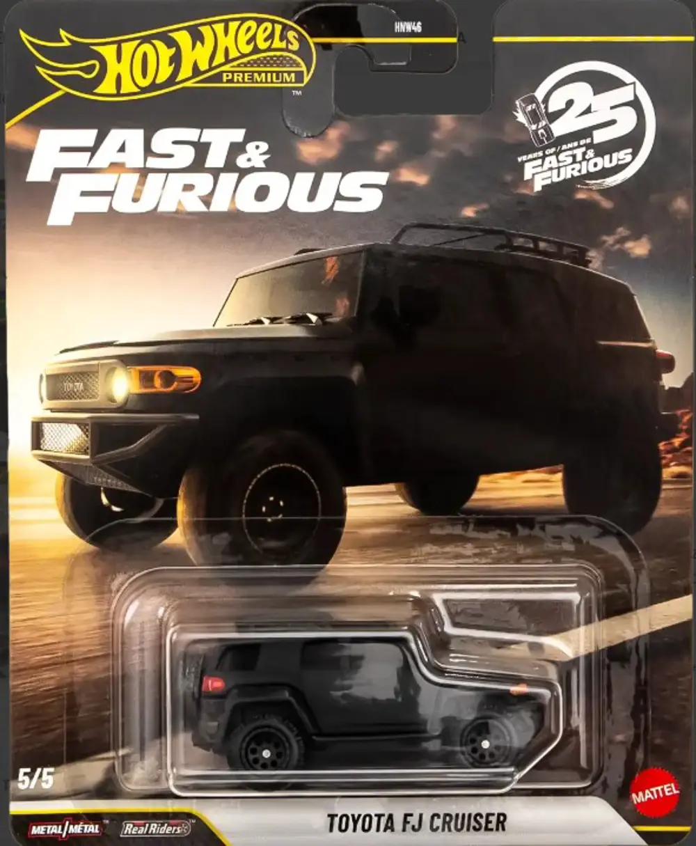 Hot Wheels Premium Fast & Furious 25.Years 5'li Set HNW46-979N
