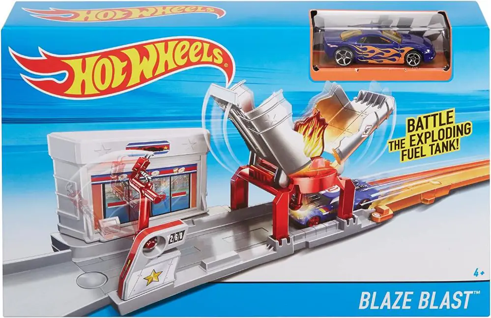 Hot Wheels Şehir Başlangıç Setleri Blaze Blast FJN34-FJN36