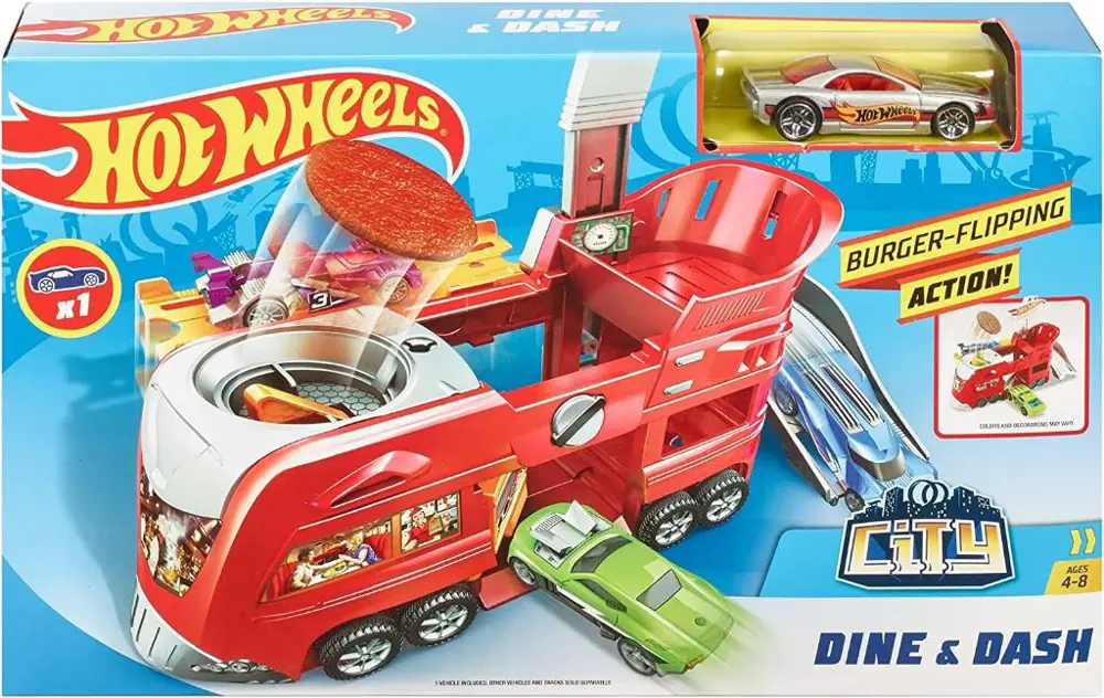 Hot Wheels Şehir Başlangıç Setleri Dine Dash FJN34-FJN39