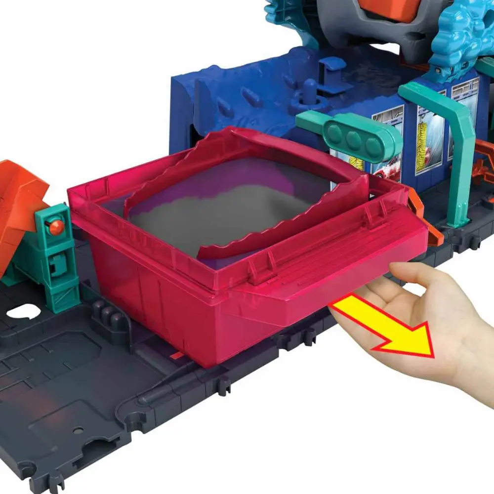 Hot Wheels Şehri Muhteşem Köpek Balığı Araba Yıkama Oyun Seti HTN