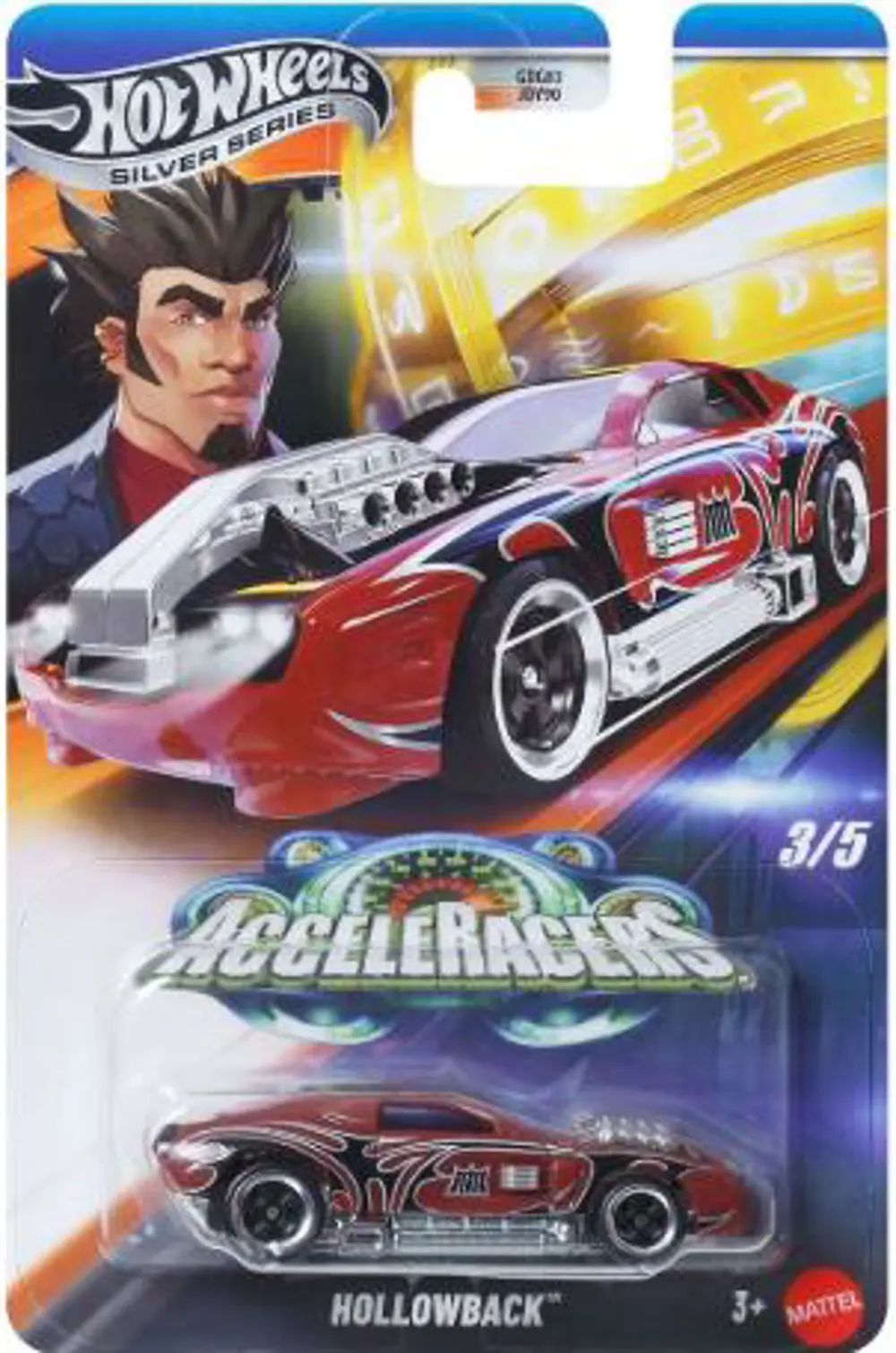 Hot Wheels Silver Series AcceleRacers GDG83 977K 5'li Set