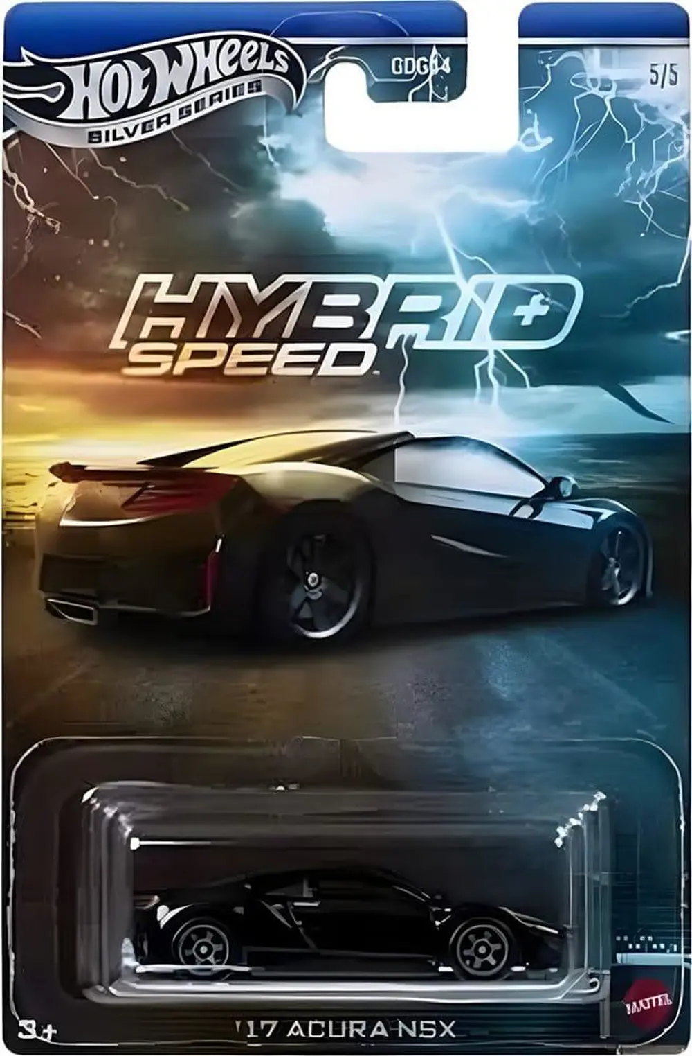 Hot Wheels Silver Series Hybrid Speed 5'li Set JDY87