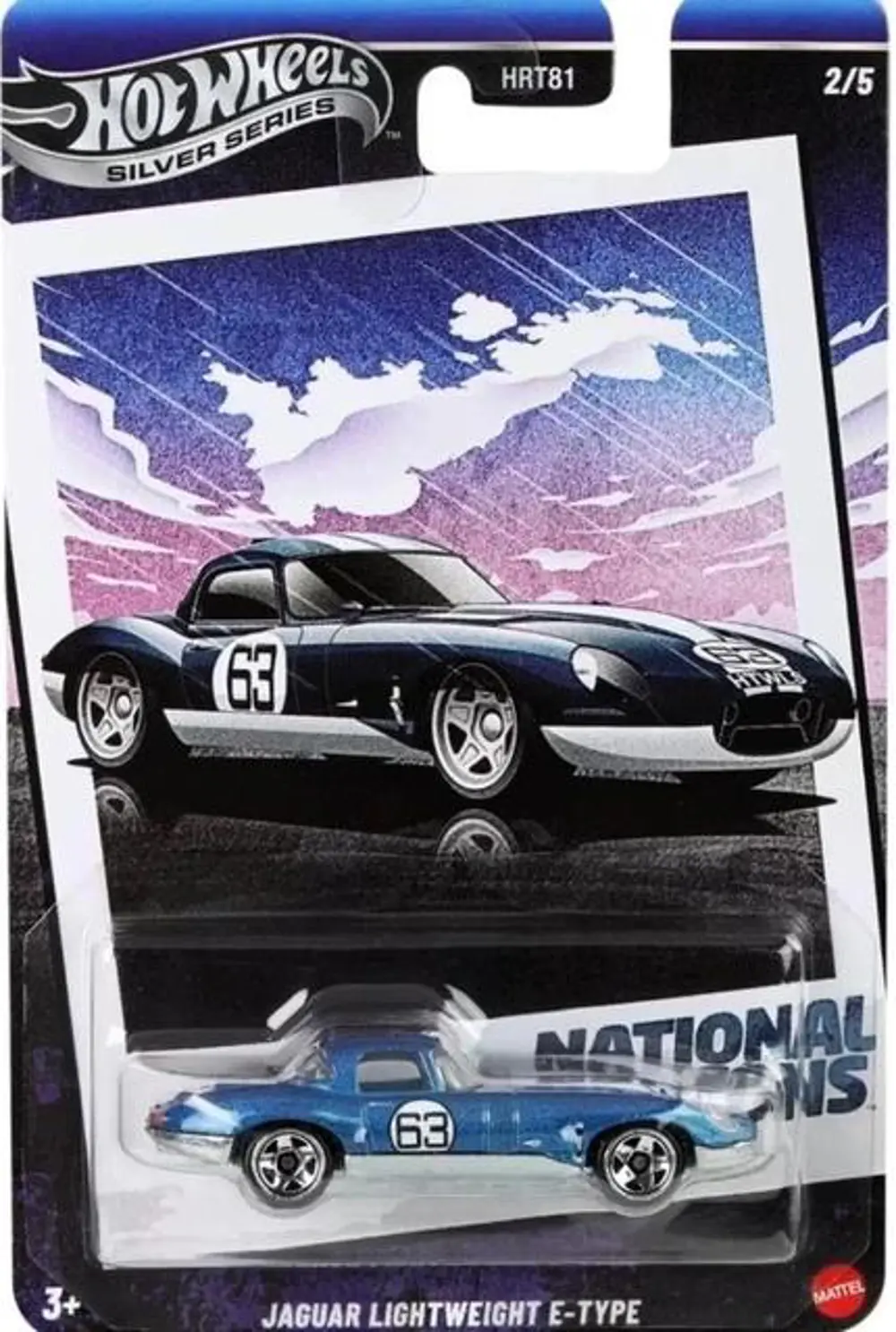 Hot Wheels Silver Series National İcons Jaguar Lightweight E-Type