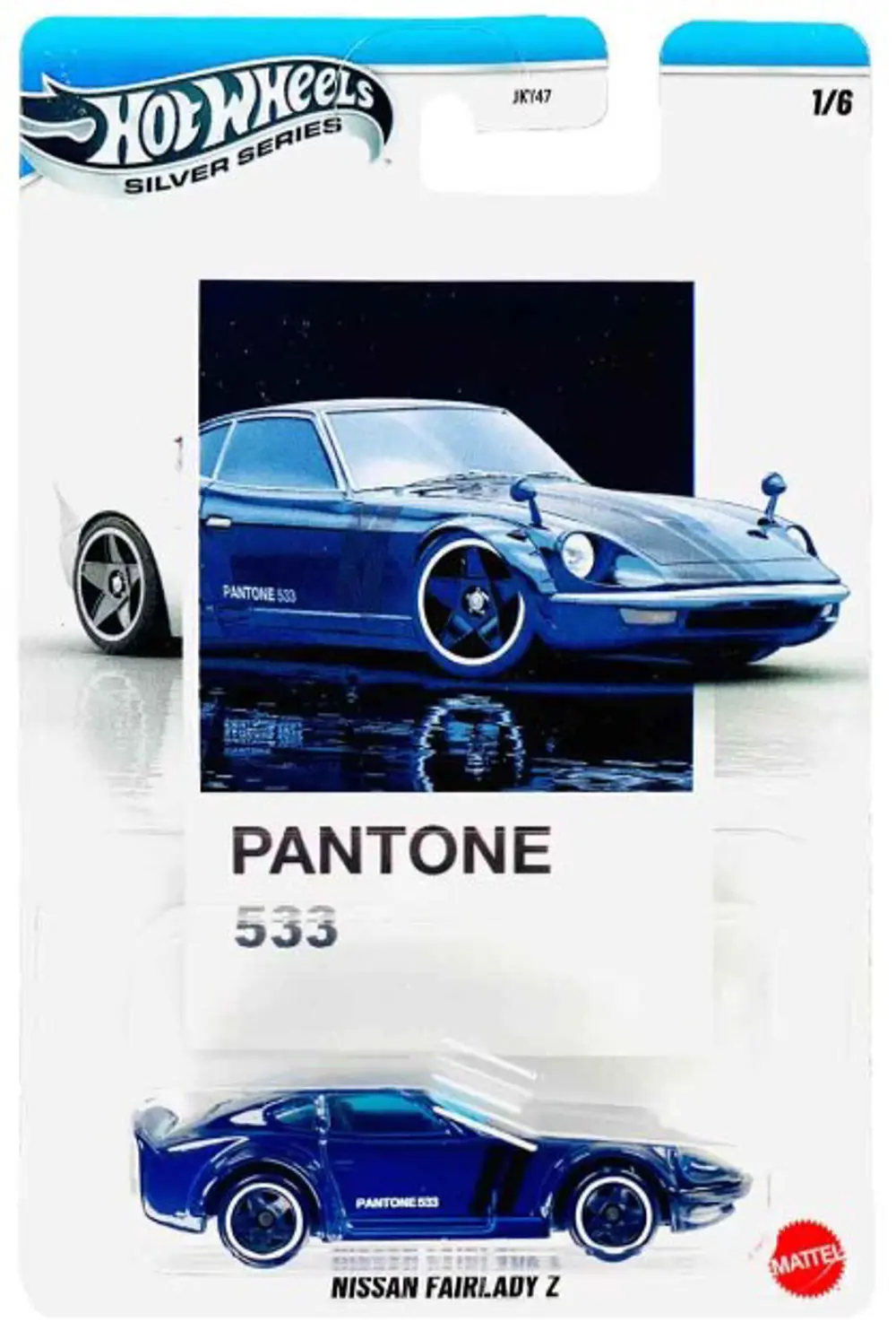 Hot Wheels Silver Series Pantone Nissan Fairlady Z JKY52