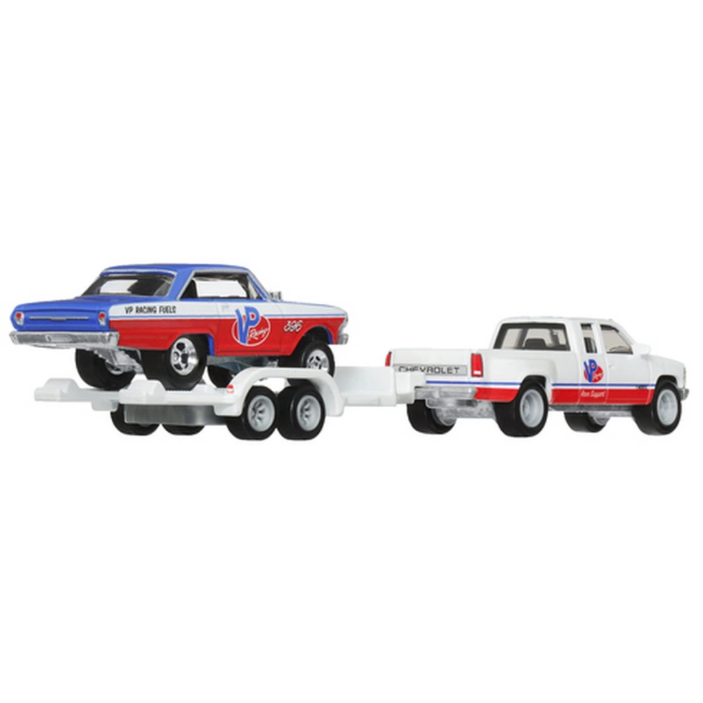 Hot Wheels Team Transport 63 Nova 88 Chevy Silverado 3500 HRV42 Hot Wheels Team Transport 63 Nova 88 Chevy Silverado 3500 HRV42