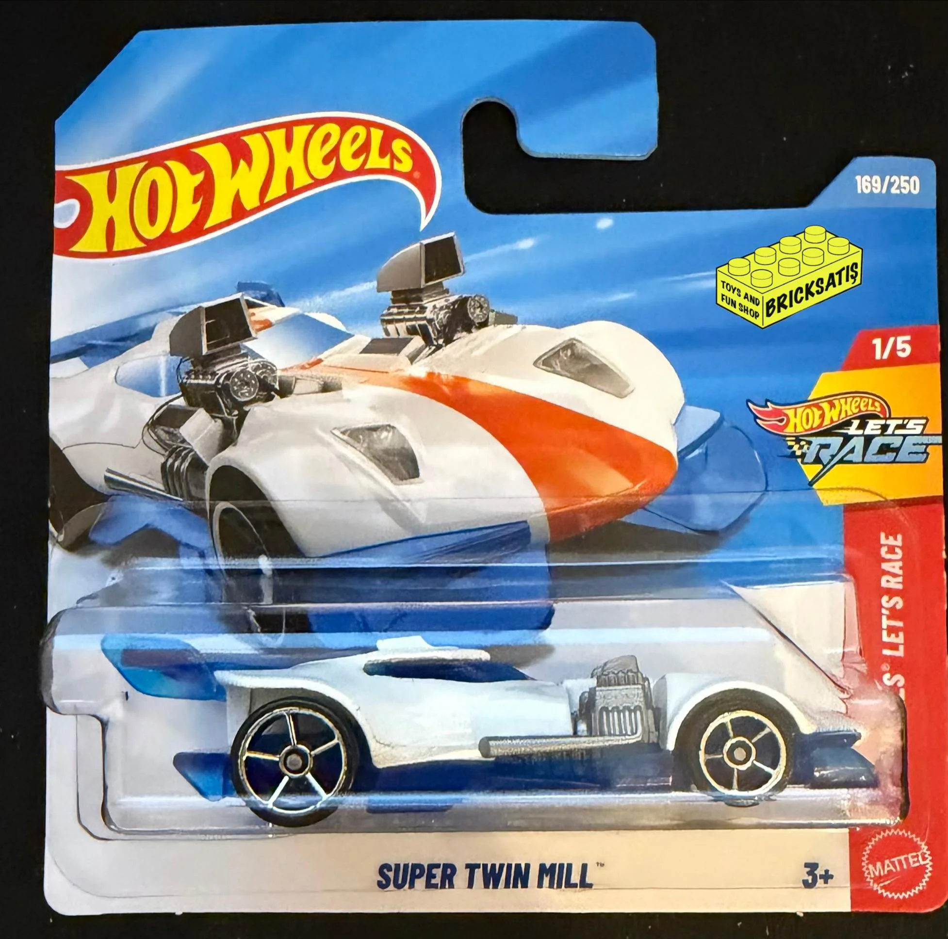 Hot Wheels Tekli Arabalar Super Twin Mill JJK13 (Let's Race)