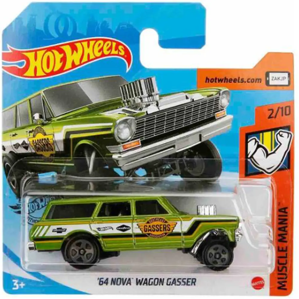 Hot Wheels Tekli Arabalar 64 Nova Wagon Gasser GHF17 Hot Wheels Tekli Arabalar 64 Nova Wagon Gasser GHF17