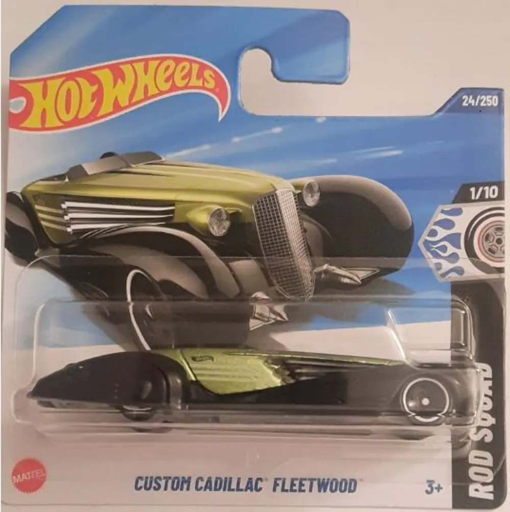 Hot Wheels Tekli Arabalar Custom Cadillac Fleetwood HYW77 (Rod Sq