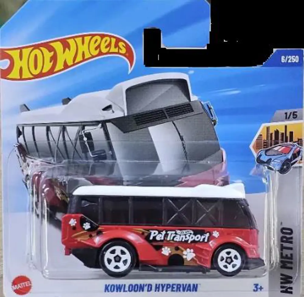 Hot Wheels Tekli Arabalar Kowloon'd Hypervan HYW64 (Metro)