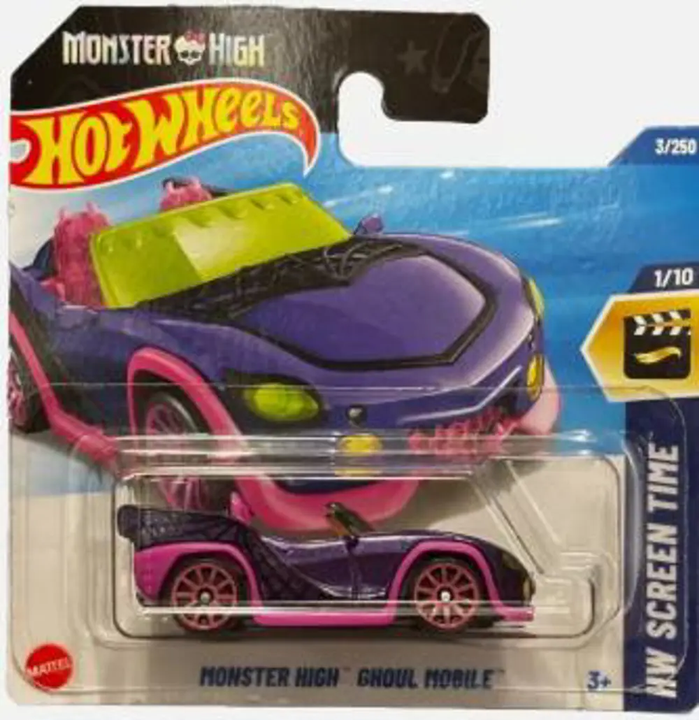 Hot Wheels Tekli Arabalar Monster High Ghoul Mobile HYW61 (Screen