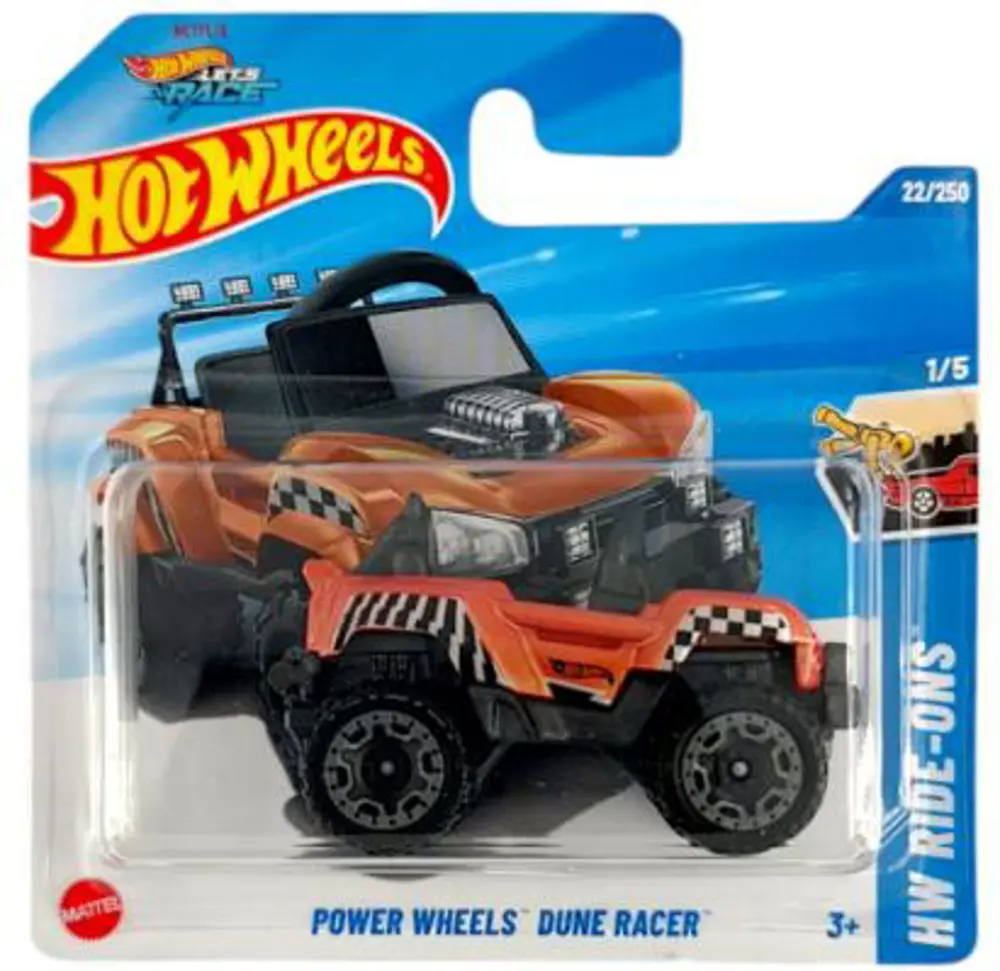 Hot Wheels Tekli Arabalar Power Wheels Dune Racer HYX52 (HW Ride-