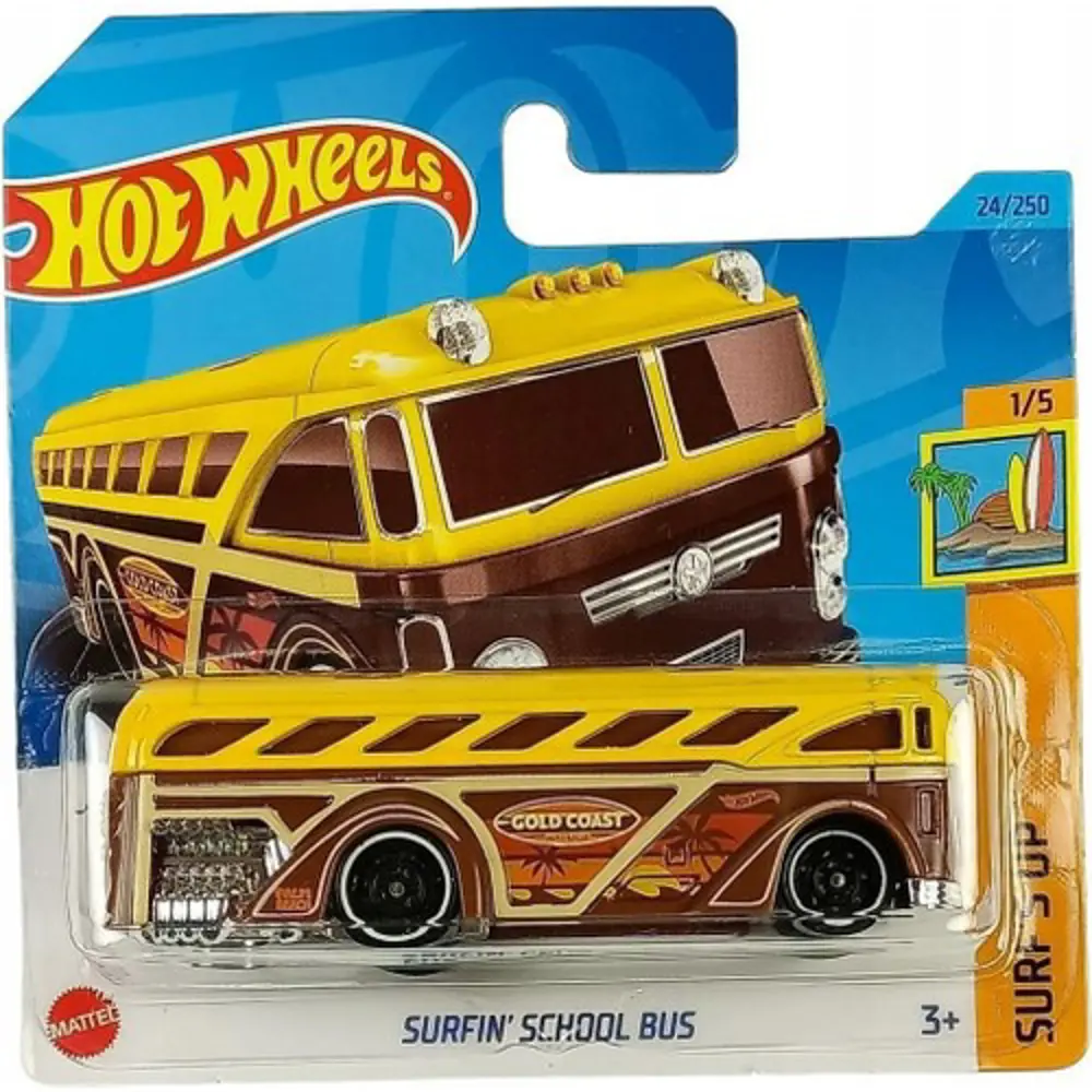 Hot Wheels Tekli Arabalar - Surfin School Bus - HKJ32