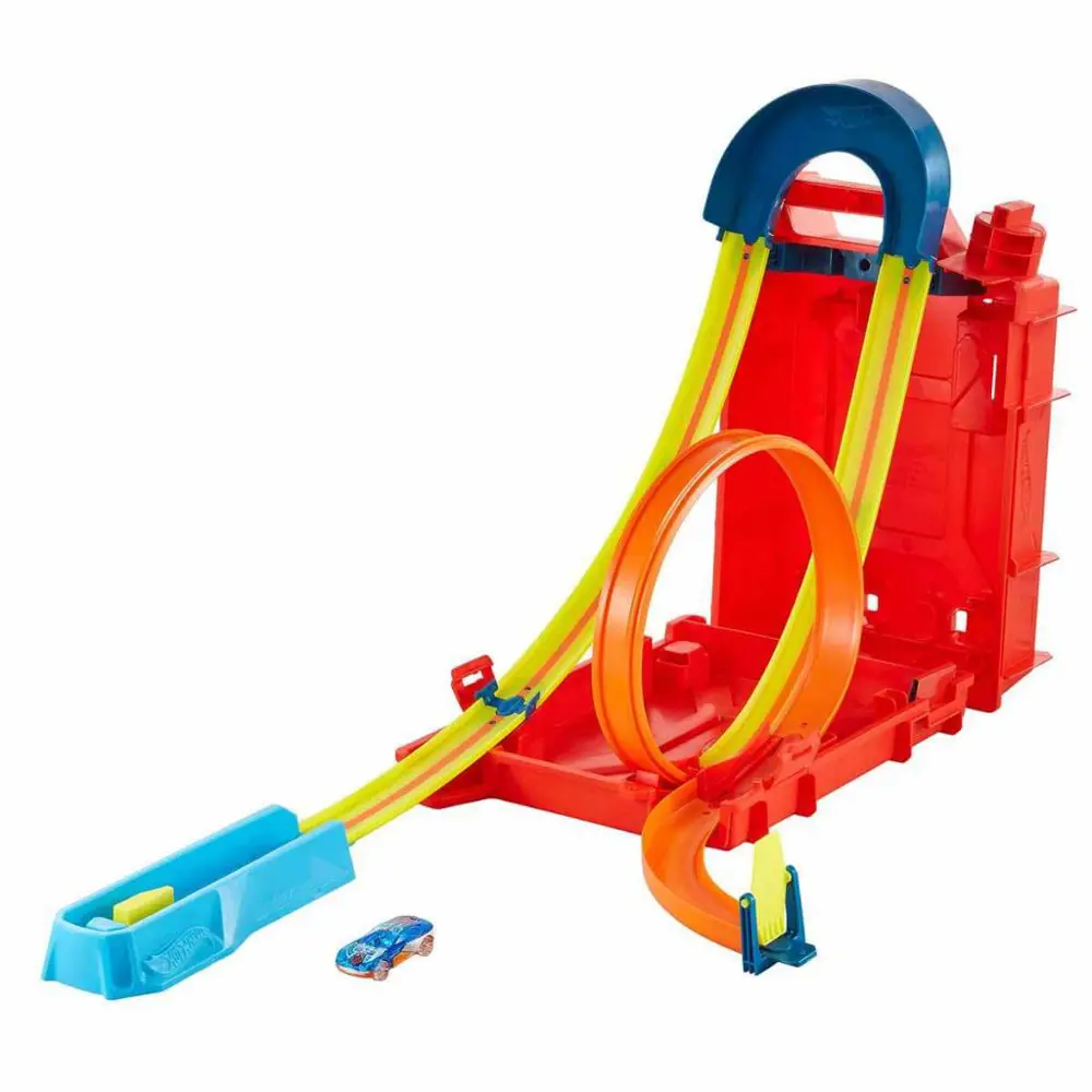 Hot Wheels Track Builder Unlimited Benzin Bidonu Akrobasi Seti HD