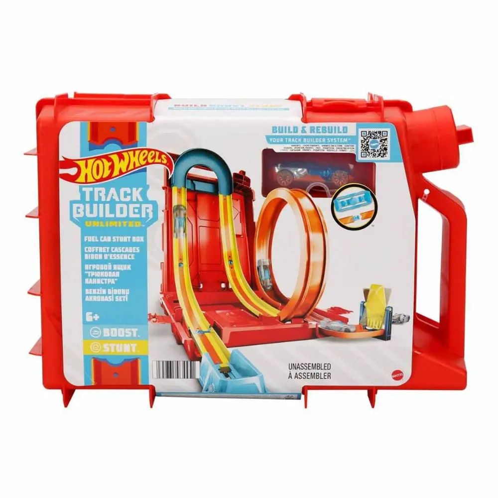 Hot Wheels Track Builder Unlimited Benzin Bidonu Akrobasi Seti HD