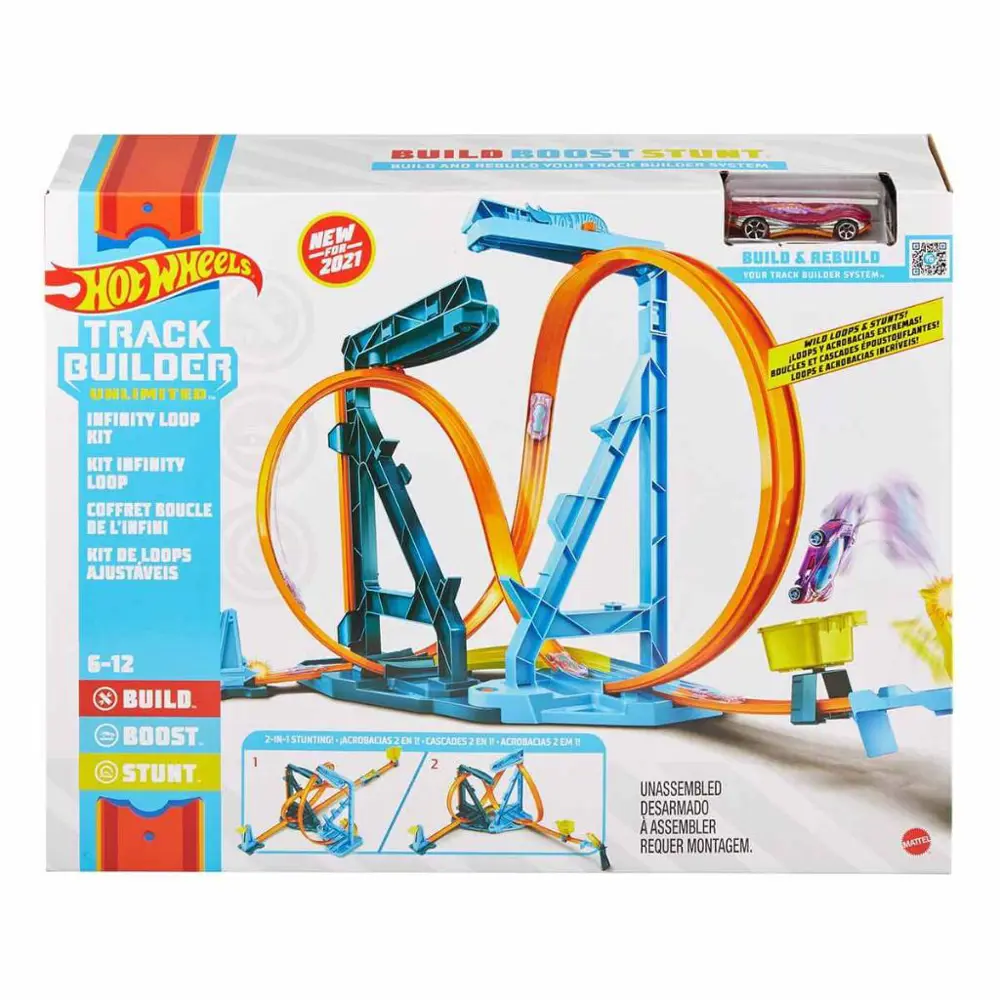 Hot Wheels Track Builder Unlimited Sonsuz Çember Pisti GVG10 Hot Wheels Track Builder Unlimited Sonsuz Çember Pisti GVG10