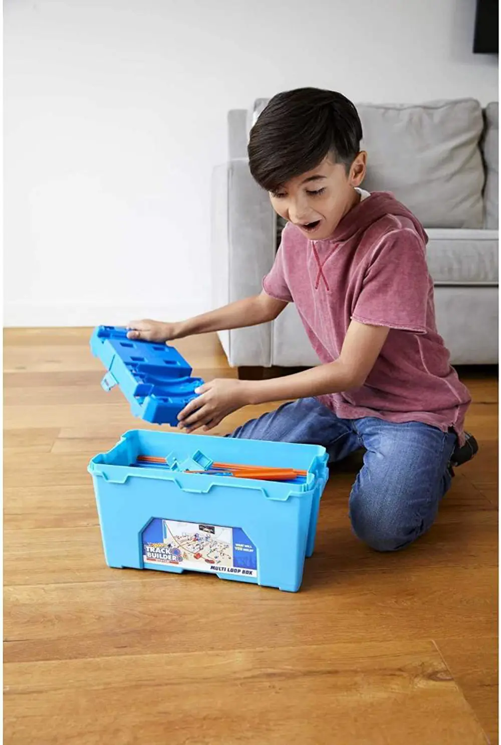 Hot Wheels Track Builder Uzman Serisi Yarış Seti FLK89-FLK90