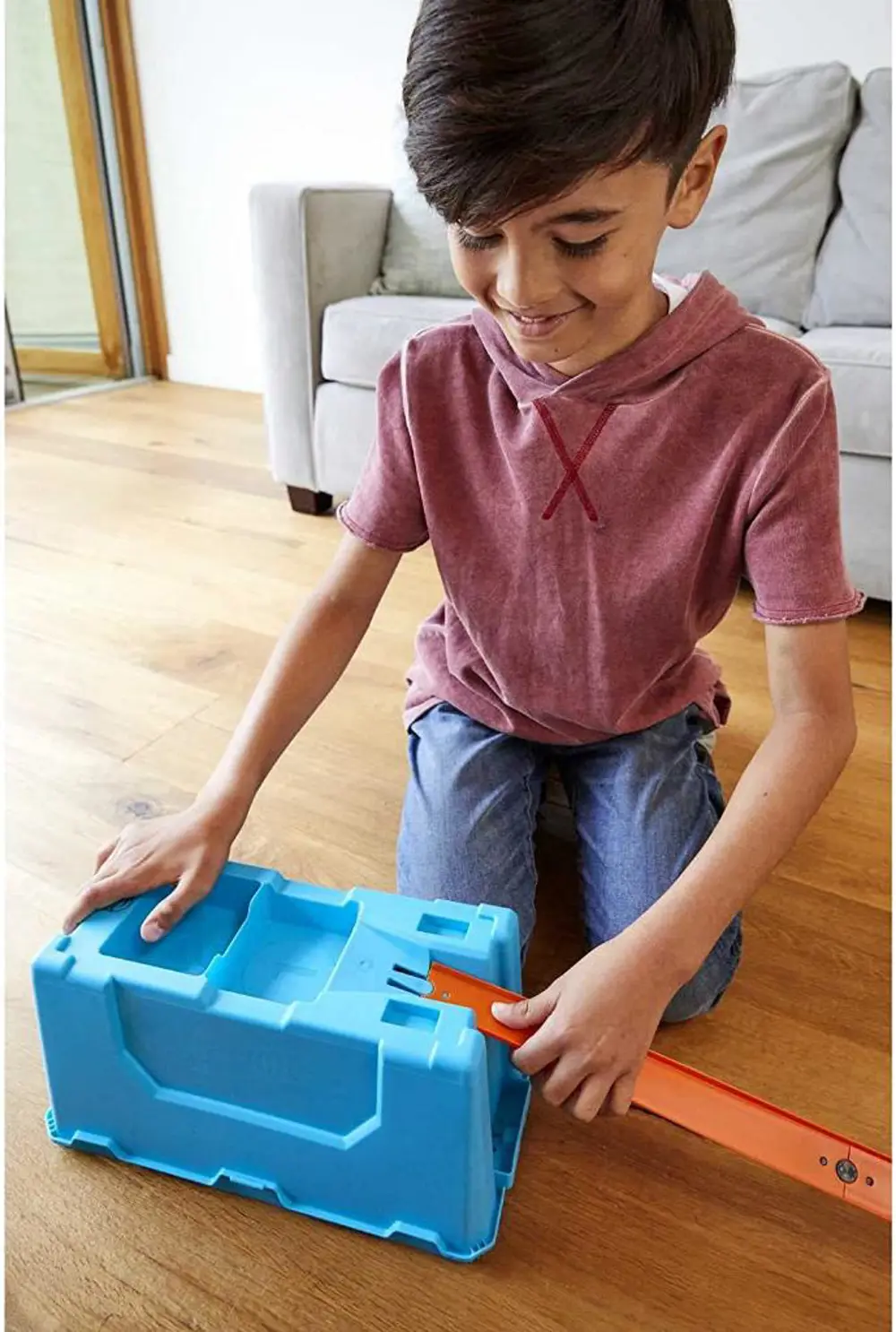 Hot Wheels Track Builder Uzman Serisi Yarış Seti FLK89-FLK90