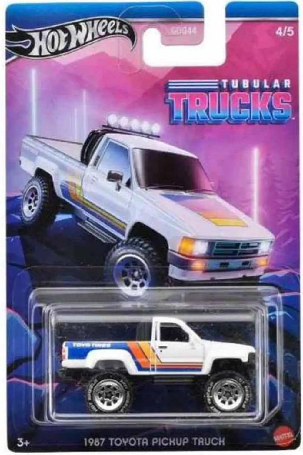 Hot Wheels Tubular Trucks 1987 Toyota Pickup Truck HRR98