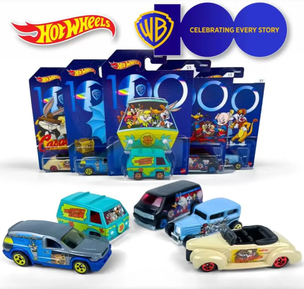 Hot Wheels  Wb 100.Yıl 5'Li Tüm Set - Hmv73
