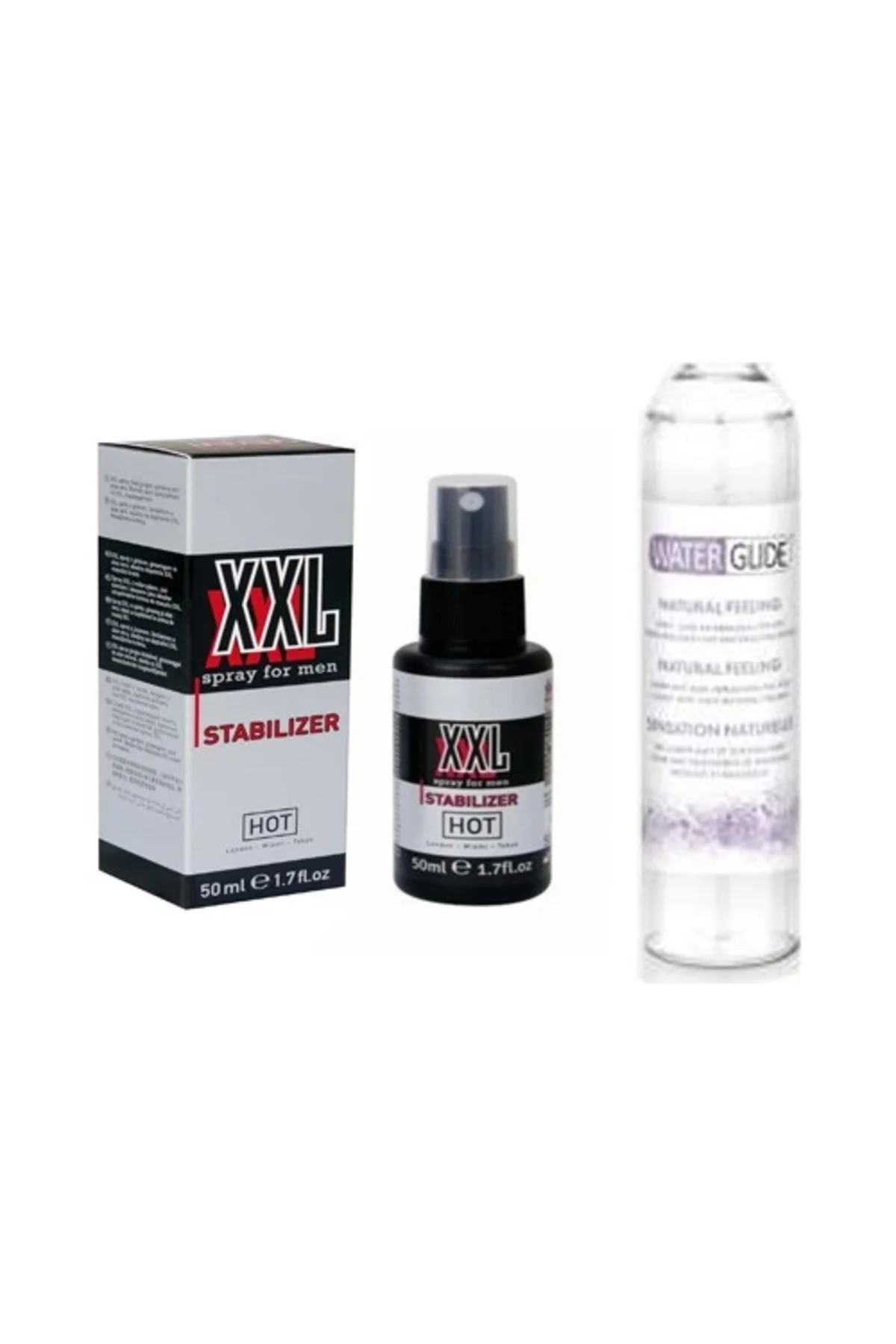 Hot Xxl Peak Power Erkek Spreyi 50ml & Waterglide Doğal Kayganlaştırıcı 400ml Fiyatı, Yorumları ve Özellikleri