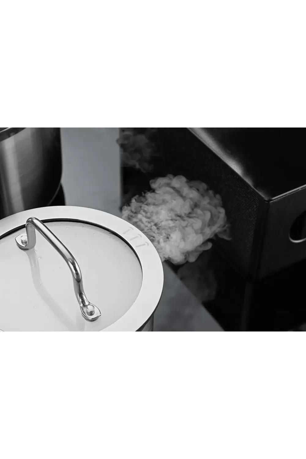 Hotel Downdraft 7 Parça 18/10 Paslanmaz Çelik Tencere Seti