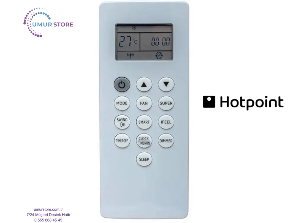 Hotpoint DG11P1-04 Klima Kumandası