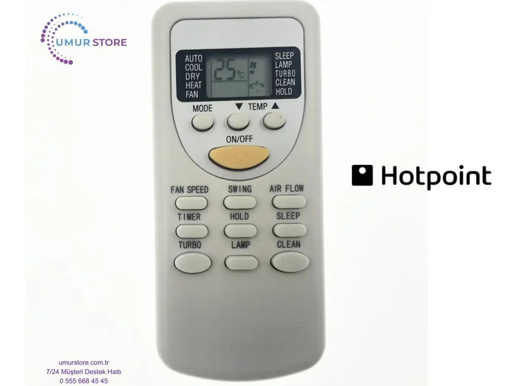 Hotpoint ZH JT Klima Kumandası