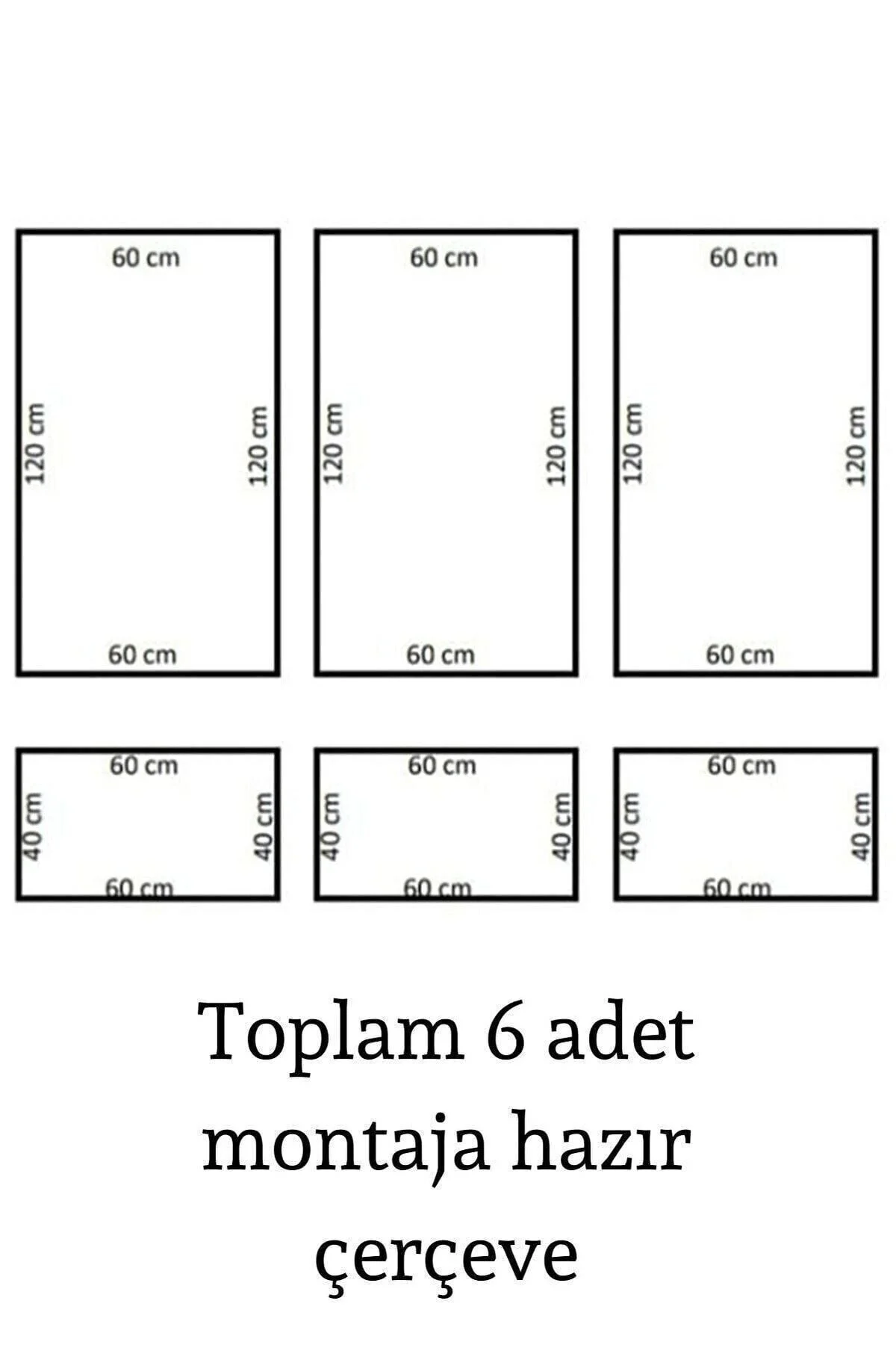 House Style Boyanabilir Strafor 4 Cm Duvar Çıtası 6 Adet Hazır Ke