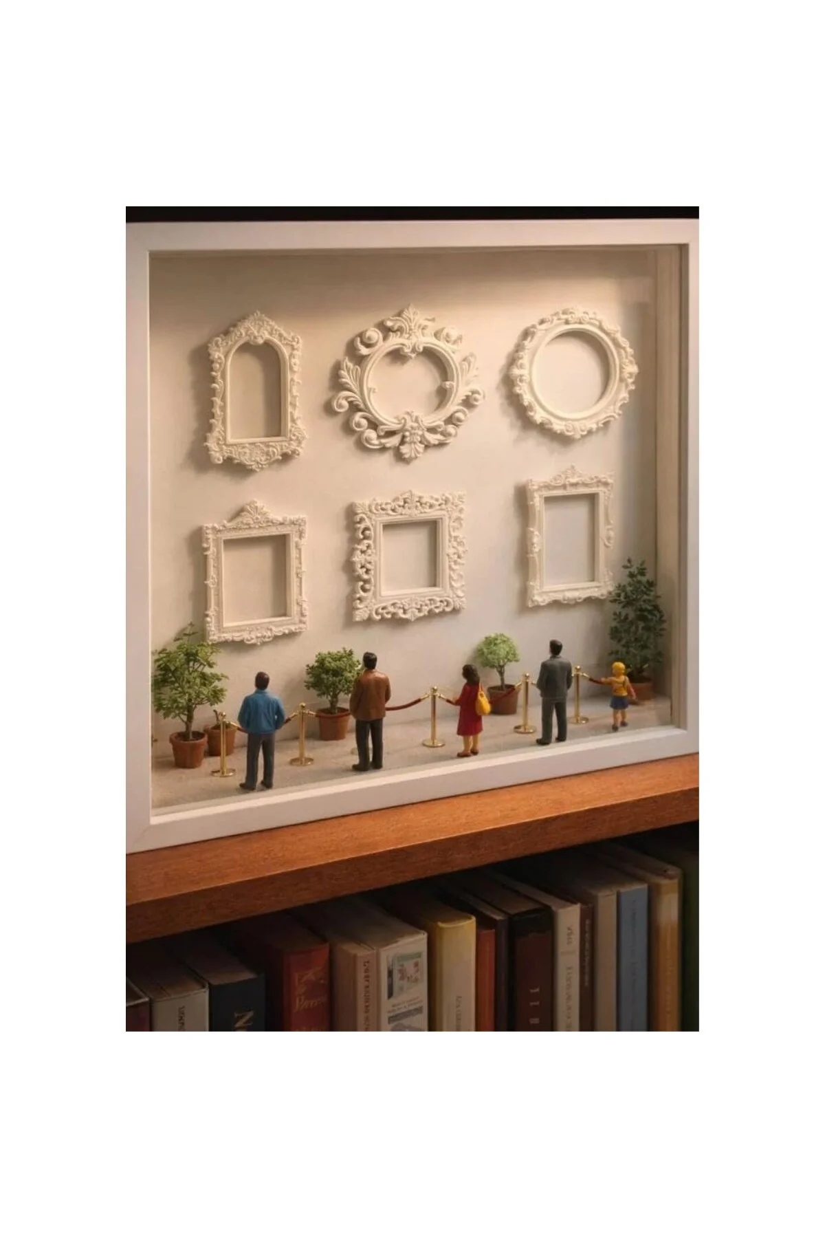 HOUSETREND Mini Çerçeveler 6’lı Ev Dekorasyonu Museum Of Us Sevgililer Günü Mini Müze Dekor