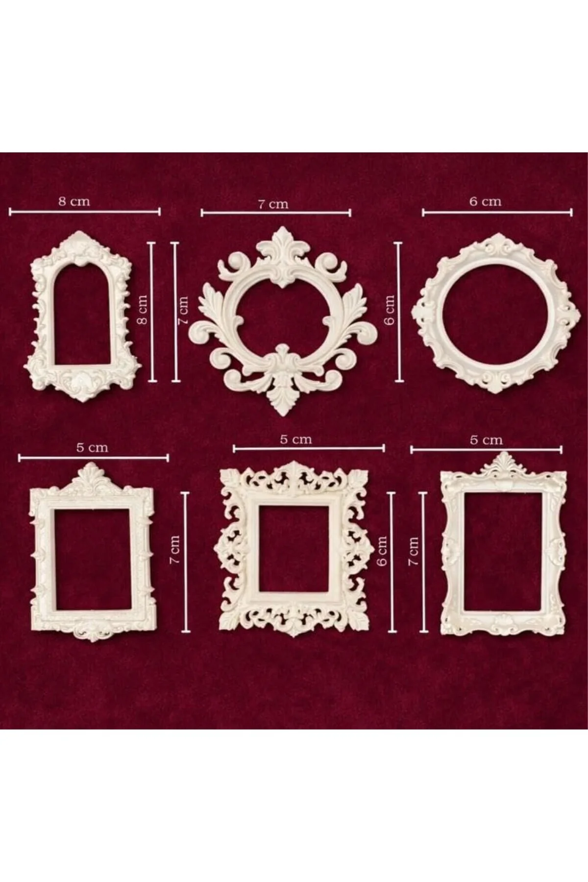 HOUSETREND Mini Çerçeveler 6’lı Ev Dekorasyonu Museum Of Us Sevgililer Günü Mini Müze Dekor