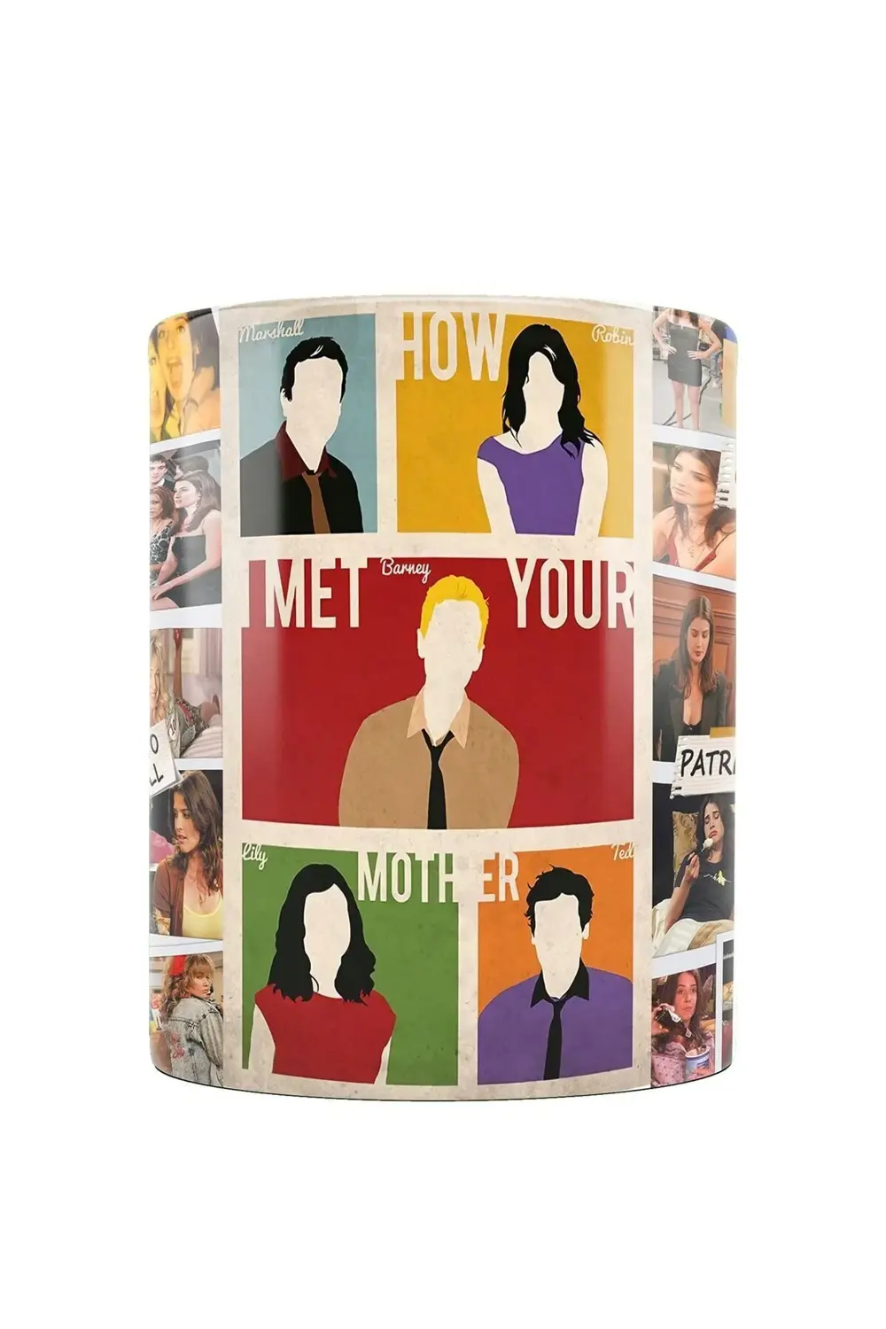 How I Met Your Mother Fotoğraf Albümü Baskılı 5'li Porselen Kupa