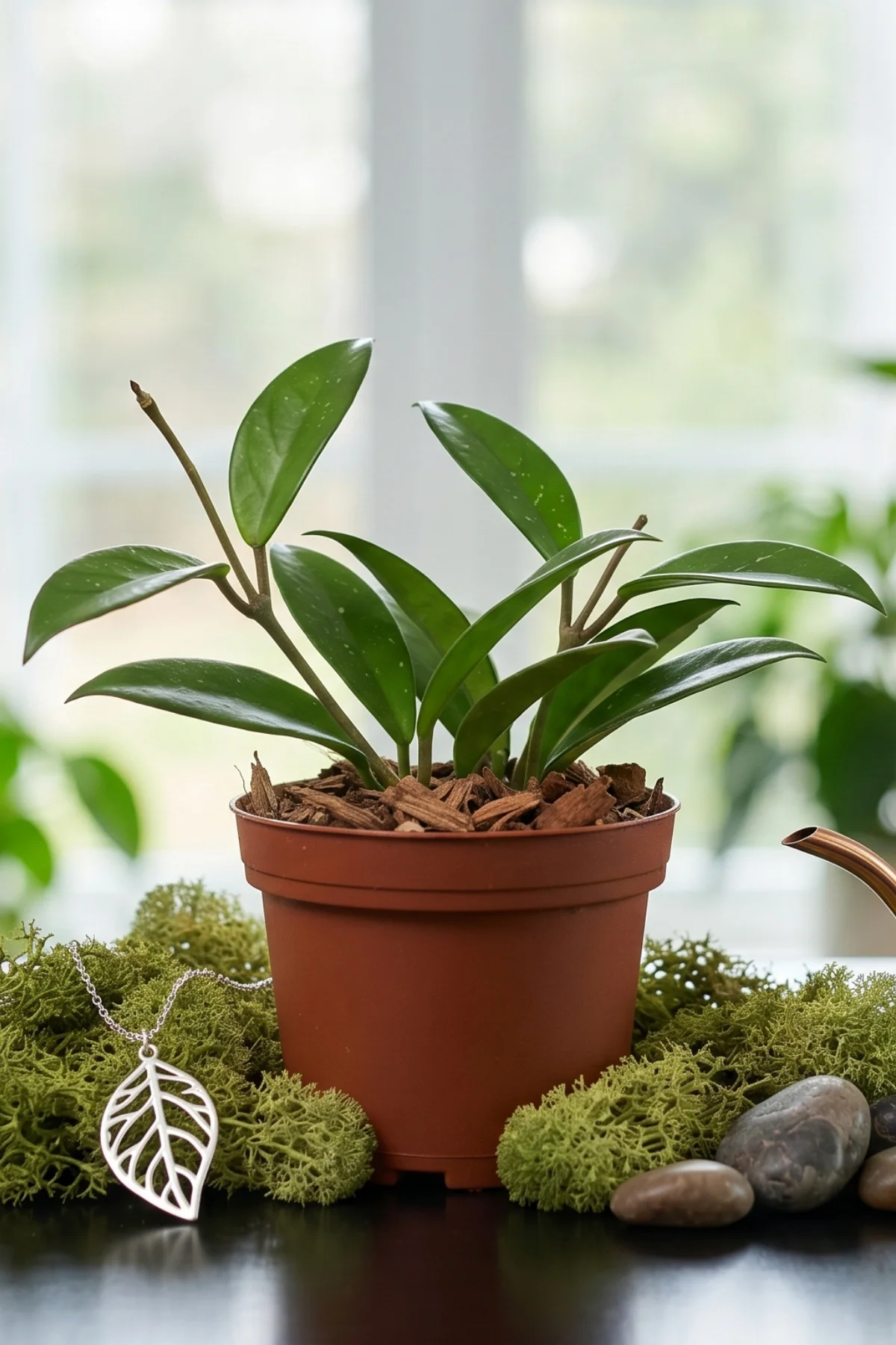 Hoya Carnosa - Klasik Mum Çiçeği - Dayanıklı Salon Bitkisi - Hoya Carnosa - Klasik Mum Çiçeği - Dayanıklı Salon Bitkisi -