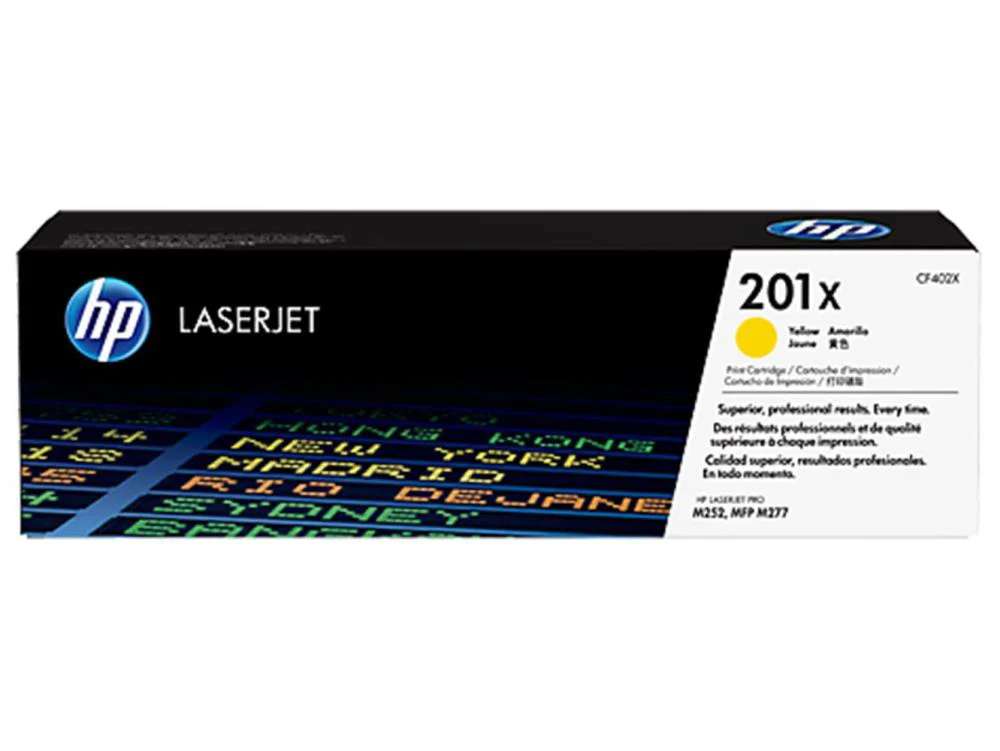 HP 201X Yellow Sarı Yüksek Kapasite 2.800 Sayfa Toner CF402X HP 201X Yellow Sarı Yüksek Kapasite 2.800 Sayfa Toner CF402X
