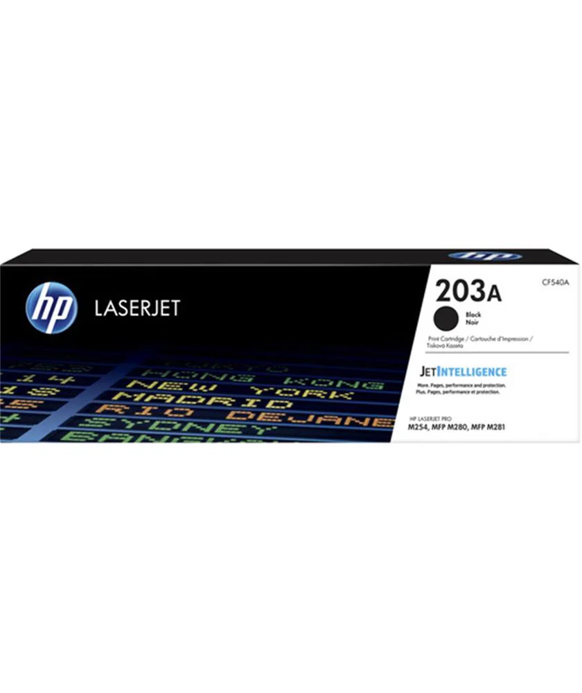 HP 203A Black Siyah 1.400 Sayfa Toner CF540A HP 203A Black Siyah 1.400 Sayfa Toner CF540A