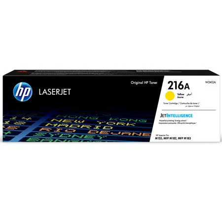 HP 216A SARI ORJİNAL TONER W2412A HP 216A SARI ORJİNAL TONER W2412A