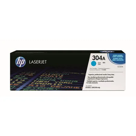 HP 304A MAVİ ORJİNAL TONER CC531A 2800 SAYFA
