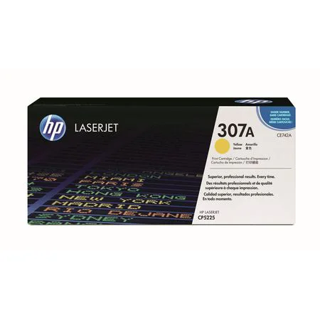 HP 307A SARI ORJİNAL TONER CE742A 7300 SAYFA HP 307A SARI ORJİNAL TONER CE742A 7300 SAYFA
