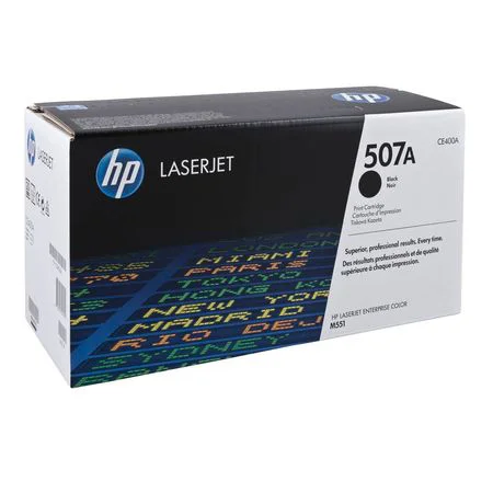 HP 507A SİYAH ORJİNAL TONER CE400A 5500 SAYFA HP 507A SİYAH ORJİNAL TONER CE400A 5500 SAYFA
