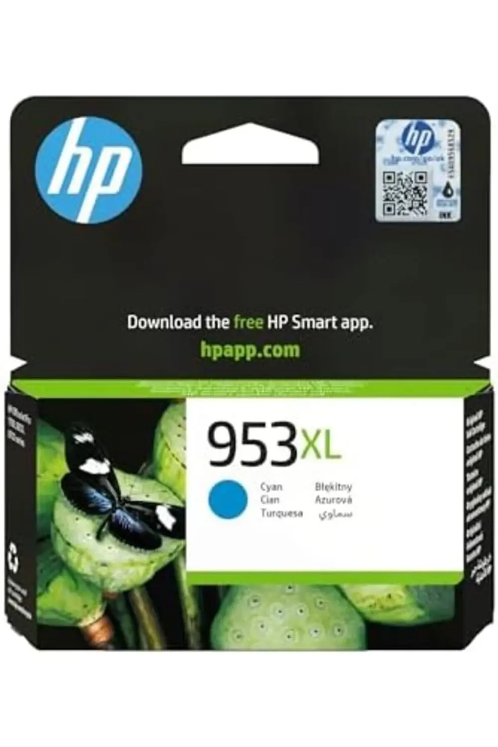 HP 953XL Mavi Yüksek Kapasiteli Mürekkep Kartuş 1.450 Sayfa (F6U1