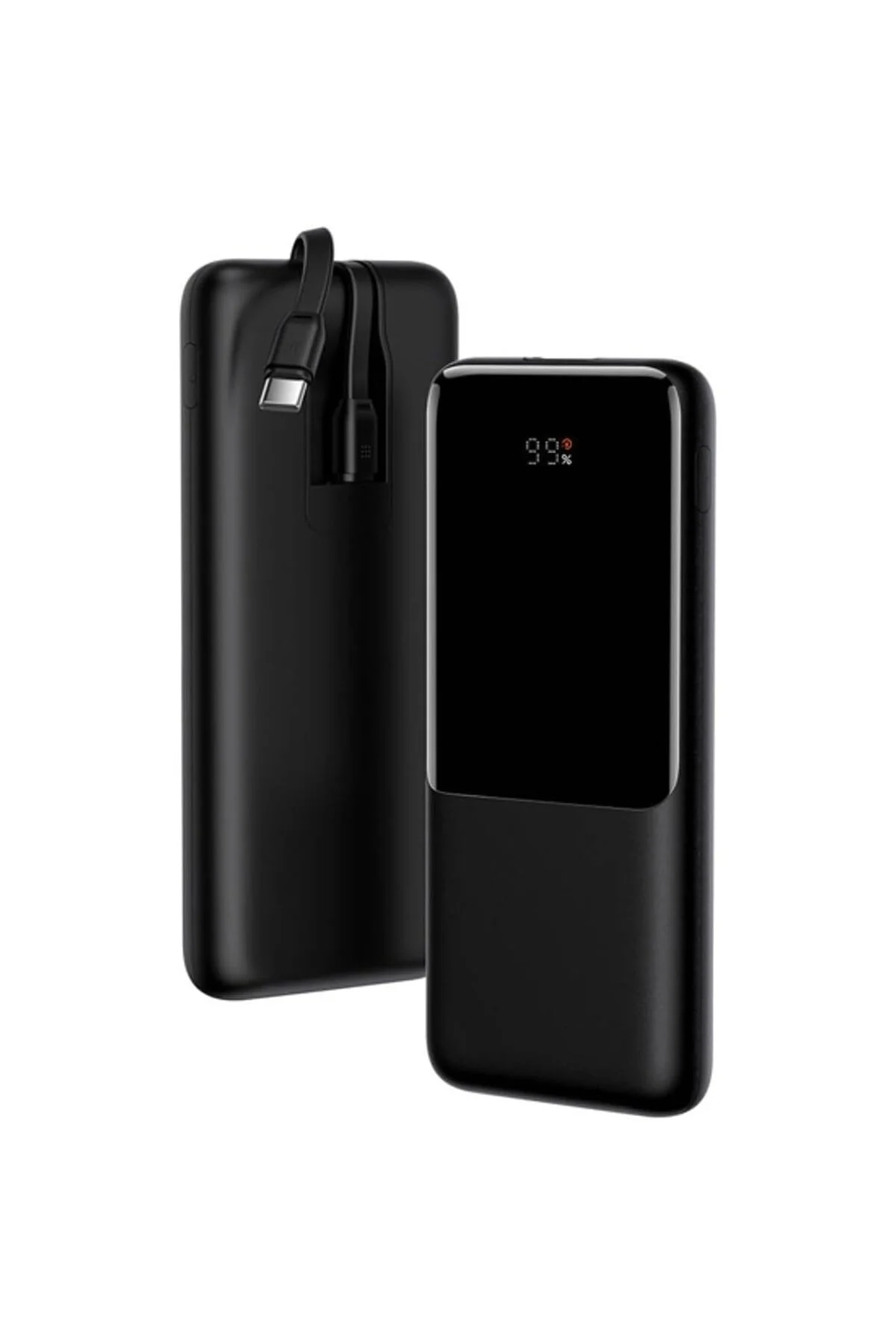 HP-969 10000 Mah Dijital Göstergeli Powerbank 4 Girişli Type C Li