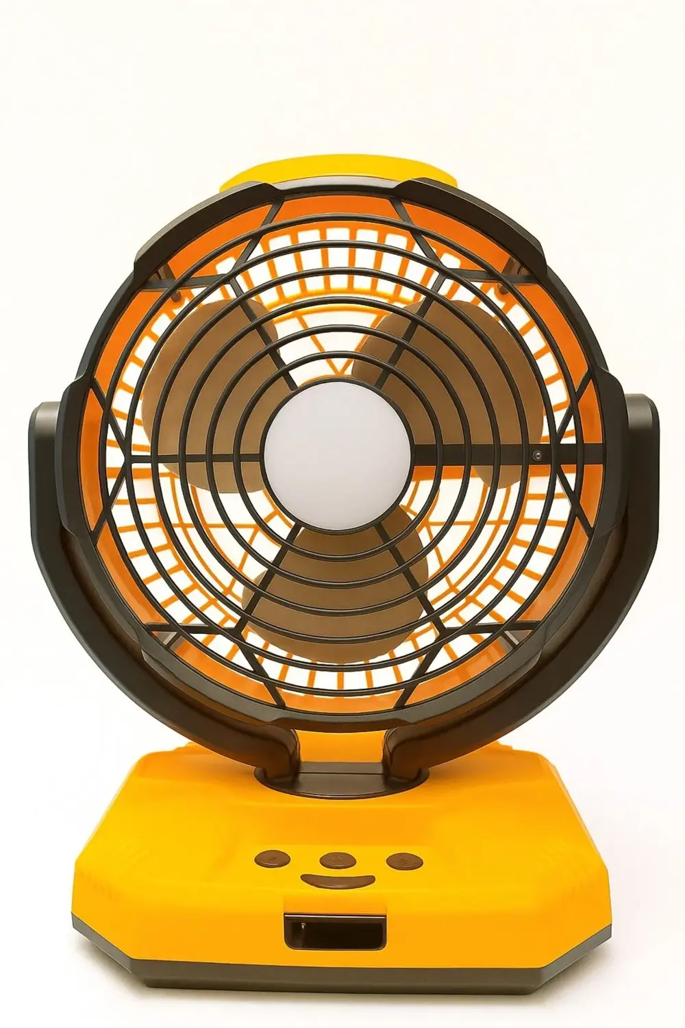 HP F878 | 7200 mAh Bataryalı Taşınabilir Fan – LED Işıklı, Kamp v