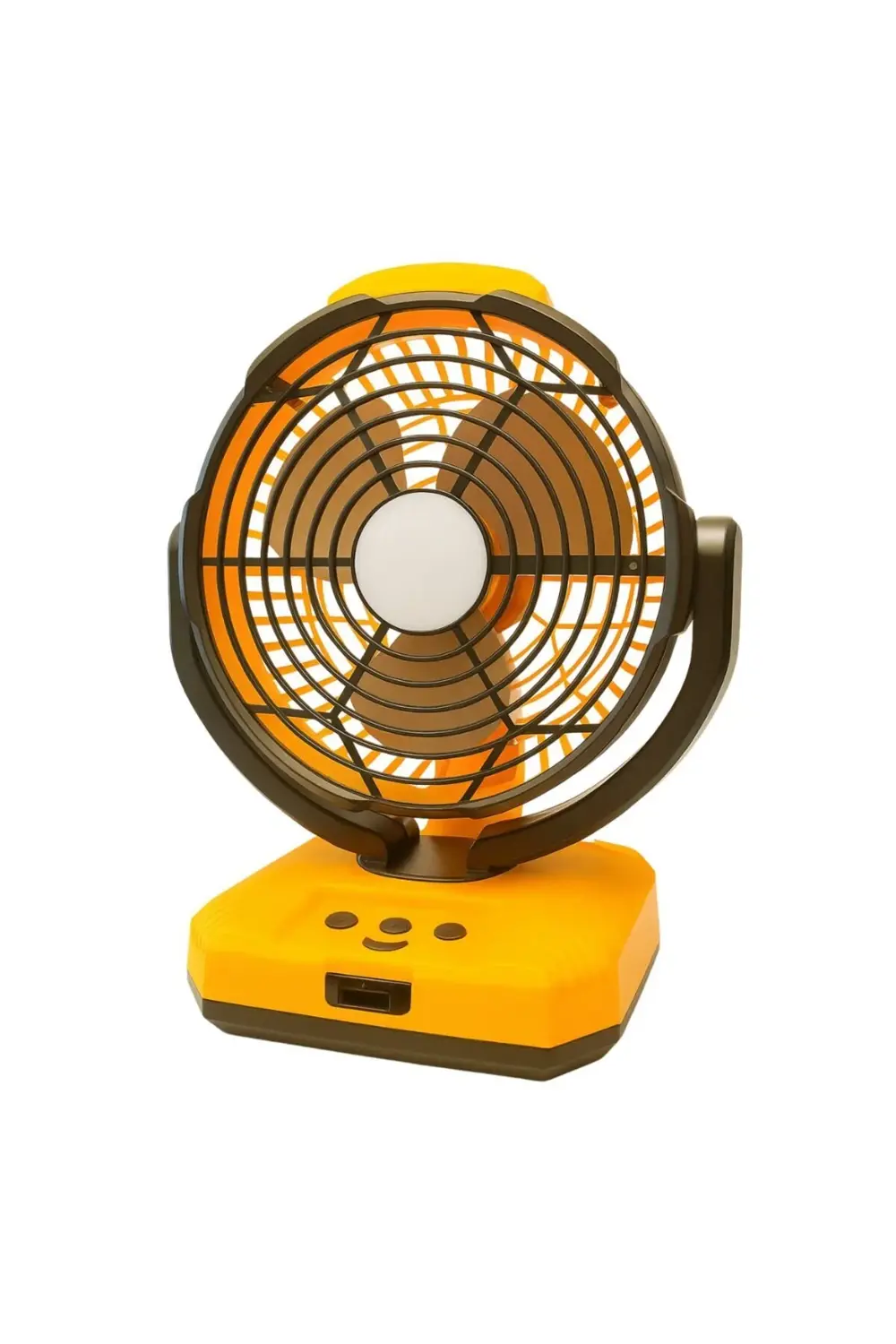 HP F878 | 7200 mAh Bataryalı Taşınabilir Fan – LED Işıklı, Kamp v