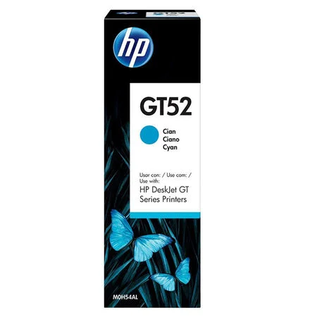 HP GT52 MAVİ ORJİNAL MÜREKKEP M0H54AE HP GT52 MAVİ ORJİNAL MÜREKKEP M0H54AE